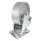 Vestil Cast Iron/Steel Swivel With Total Brake Caster 6 In. Diameter x 2 In. Width 1540 lb Silver CST-VE-6X2CI-SWTB - alternate 6